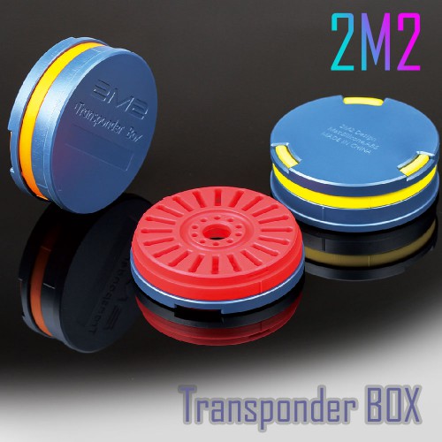 2M2 Transpoder Chip Storage Container Box 2M2トランスポンダーチップ収納容器 10pcs/lot