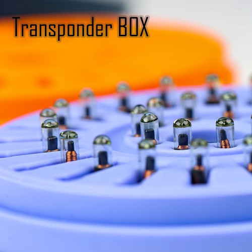 2M2 Transpoder Chip Storage Container Box 2M2トランスポンダーチップ収納容器 10pcs/lot