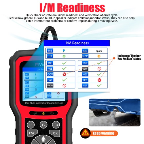 VIDENT iMax4301 VAWS OBD Diagnostic Service Tool