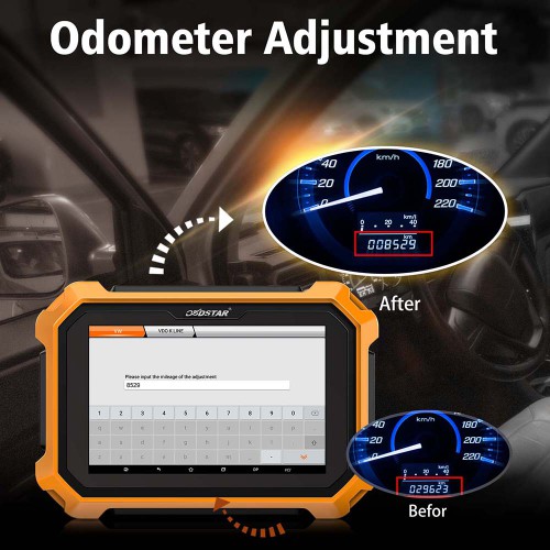 OBDSTAR X300 DP Plus PAD 2フルバージョン・イモビライザー+特殊機能+走行距離補正+ECUプログラミングが支持 ホンダを新しく追加