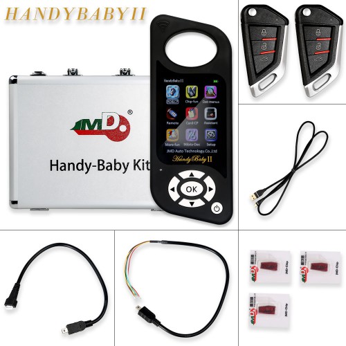 JMD Handy Baby II 4D 46 48 G Chips Car Key Chip Copier Key Programmer Handy Baby 2世代