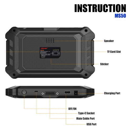 OBDSTAR MS50 Motorcycle Diagnostic Tool