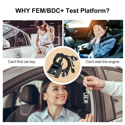 GODIAG FEM BDC Test Platform for BMW Works with Autel IM608 VVDI2 CGDI BMW for Bench Connection