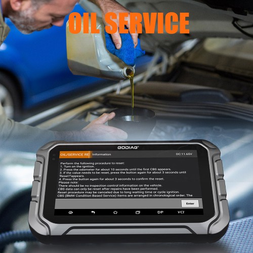 GODIAG GD801 OdoMaster OBDII Mileage Correction Tool Better Than OBDSTAR X300M Get Free FCA 12+8 Universal Adapter