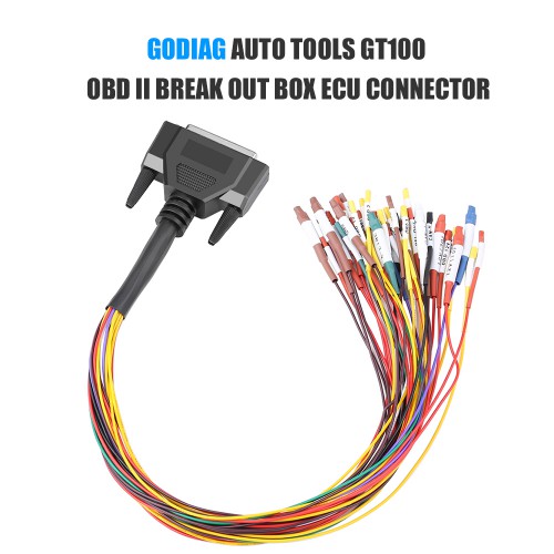 GODIAG DB25 Colorful Jumper Cable for All ECU Connection Free Shipping OBD2-DB25