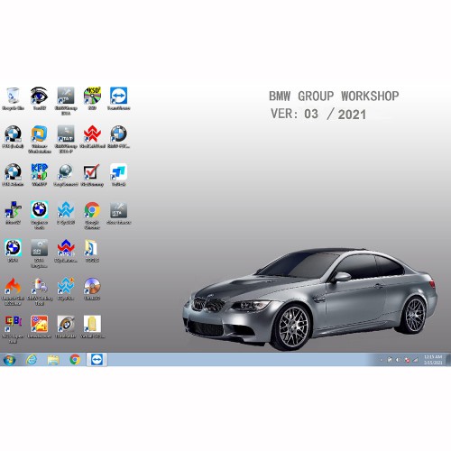 BMW ICOM V2021.03 Software ISTA-D 4.28.22 ISTA-P 3.68.0.800 with Engineers Programming Win7 System 500GB HDD
