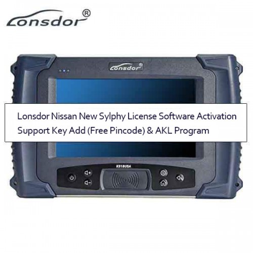 Lonsdor Nissan Update Authorization Service Support Key Add (Free Pincode) & AKL Program