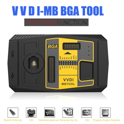 Xhorse V5.1.0 VVDI MB BGA Tool VVDI キープログラマー ベンツBGA Keyに対応& オンライン計算にも対応