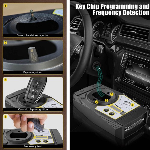 Xhorse VVDI2 Complete Version VVDI2 Full + OBD48 + MQB + ID48 96 Bit Copy + BMW FEM BDC + Toyota H Chip Authorization
