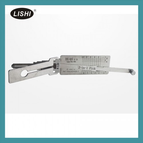 LISHI 2 in 1 Auto Pick and Decoder Locksmith Kit 77pcs/set