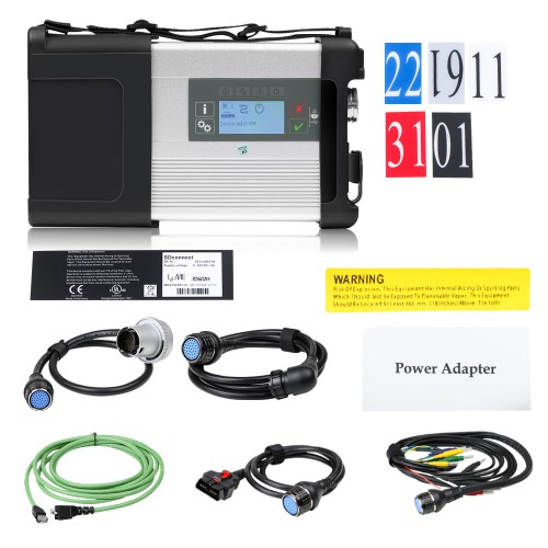 MB SD Connect Compact 5(SD C4 In C5 Cover) Star Diagnosis WIFI for Cars and Trucks多言語支持(Soft HDD別で買う)