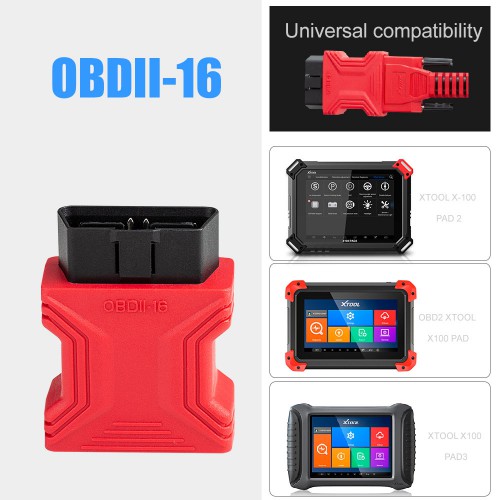 XTOOL OBD16 Adapter Connector for XTOOL X100 PAD & X-100 PAD2 & X100 Pro2 & X100 PAD3