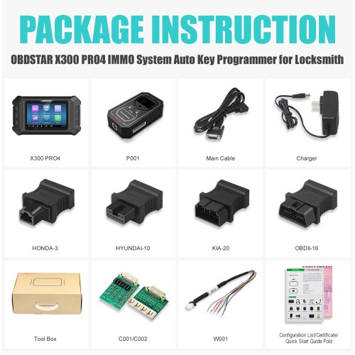 Obdstar X300 PRO4 Pro 4 Key Master 5 IMMO Auto Key Programmer IMMO Version for Locksmith