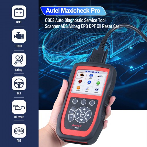 Autel MaxiCheck Pro Special Application Diagnostics with EPB/ABS/SRS/SAS/BMS Function