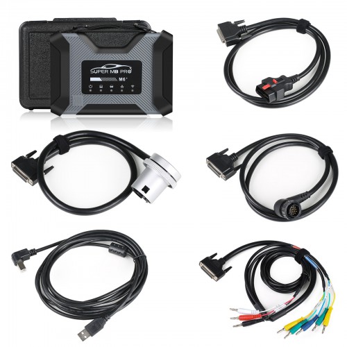 SUPER MB PRO M6+ Full  with V2023.03 MB Star Diagnosis XENTRY Software SSD Supports Cars and Trucks