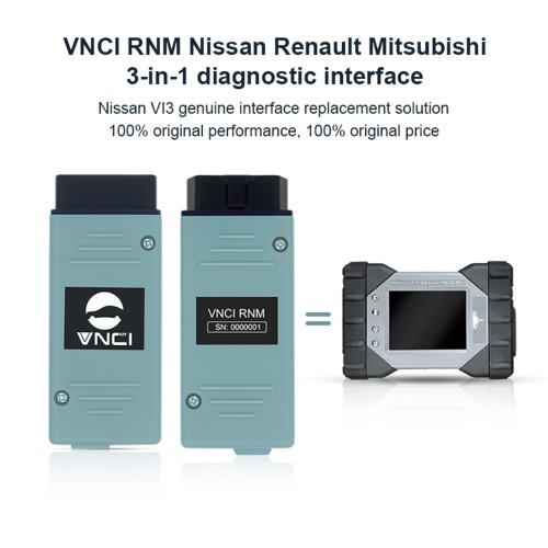 [新着予約注文] VNCI RNM Nissan Renault Mitsubishi 3-in-1 Diagnostic Interface
