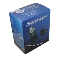 HID SPOTLIGHT 360º SPOT LIGHT LAMP SEARCHLIGHT BOAT CAR WIRELESS REMOTE 75W