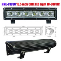 HML-B1030 30W 10.5 inch CREE LED Light bar  DC12V 24V Flood beam pattern(120 degree) and  Spot beam pattern(8 degree) COMBO