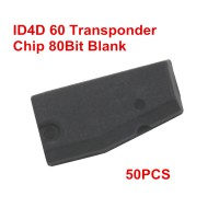 50pcs/lot ID4D 60 Transponder Chip 80Bit Blank