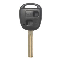 Lexus remote key shell 2 button without logo TOY48(long) 5pcs/lot
