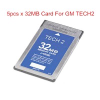 5pcs 32MB Card for GM TECH2 Software (GM Saab Opel Isuzu Suzuki Holden)