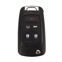 Modified Remote Flip Key Shell 5 Button for Buick 5pc/lot
