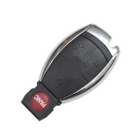 Smart Key Shell 4-Button with the Plastic Board for Benz