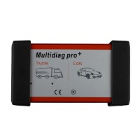 V2014.02 Low Cost New Design Multidiag Pro+ for Cars/Trucks and OBD2 without Bluetooth