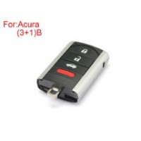 Remote Key Shell 3+1 Buttons for Acura