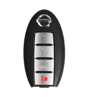 Original 3+1 Button Key for Nissan 315MHz 5pcs/lot