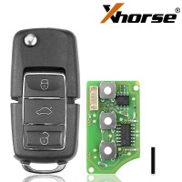 Xhorse XKB506EN Wired Remote Key 3 Buttons for VVDI VVDI2 Key Tool English Version 5pcs/lot