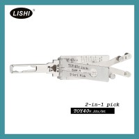 LISHI ピック開錠ツールLISHI TOY40 2-in-1 Auto Pick and Decoder for Old Lexus