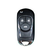 XHORSE XKBU03EN Wired Universal Remote Key Flip 3 Buttons Buick Style for VVDI VVDI2 Key Tool English Version 5pcs/lot