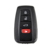 Smart Key Shell 3+ 1 Button for Lonsdor FT11 H0440C Toyota Smart Key PCB