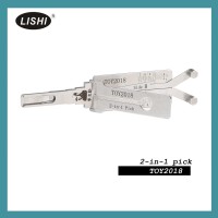LISHI TOY2018 Vertical Milling 2-in-1 Tool for 2018 Toyota Vertical Milling Thin Key