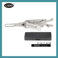 LISHI TOY51 Vertical Milling 8-bitting 4-track 4-bitting Deep 2-in-1 Tool for Renault Citroen Smart