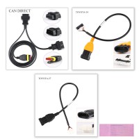 OBDSTAR CAN Direct Kit 4A Adapter for X300 DP Plus/ X300 Pro4 Toyota Corolla Levin 4A Proximity Key Programming Free Pin Code