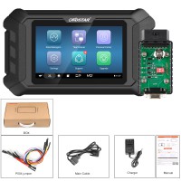 OBDSTAR P50 Airbag Reset Tool Support Read & Clear Fault Codes by OBD/ BENCH Covers 51 Brands and Over 6700 ECU Part No.