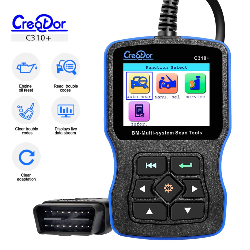 Creator C310+ for BMW Multi System Scan Tool V8.0
