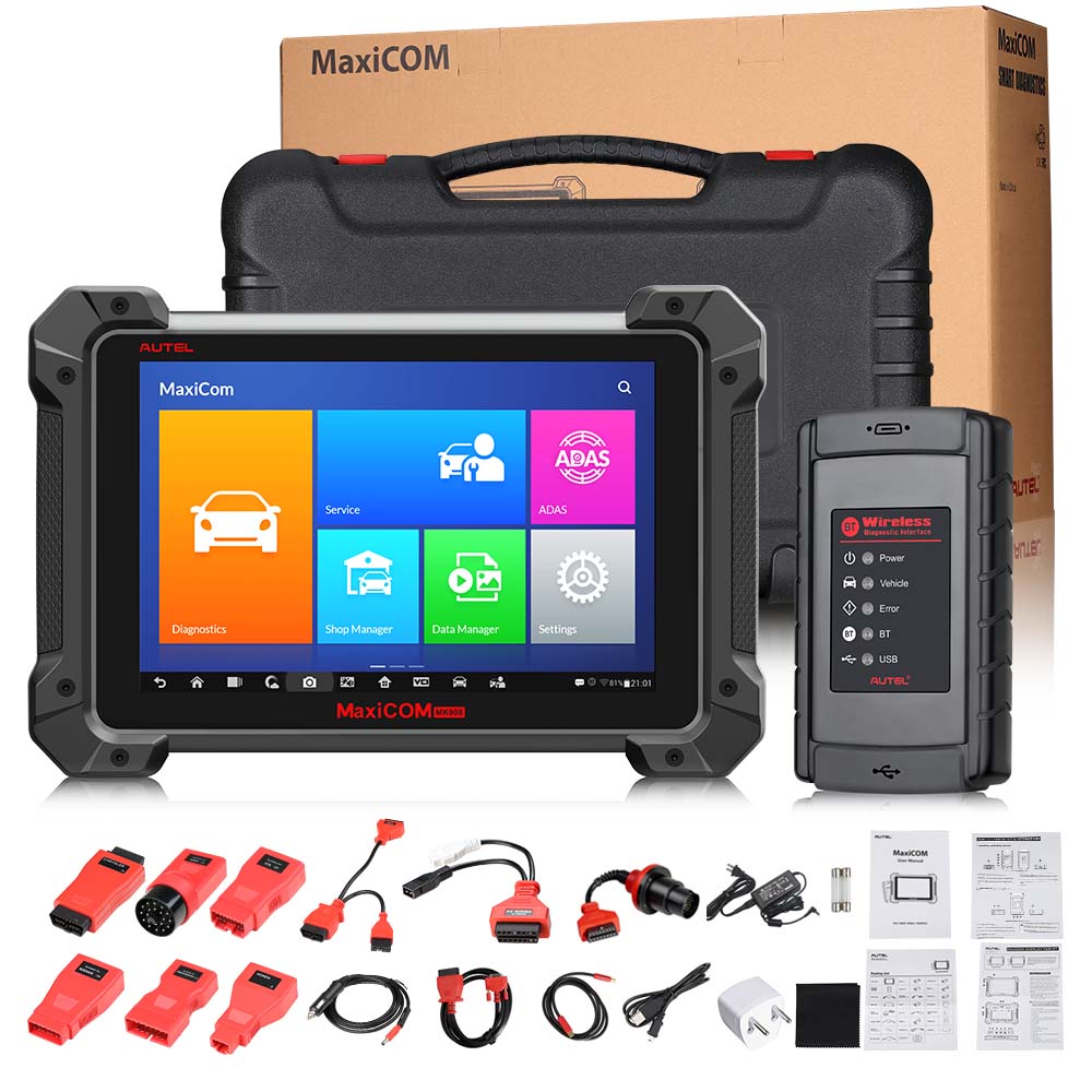 Autel MaxiCOM MK908 自動車 故障診断機 (MaxiSys MS908の更新バージョン)